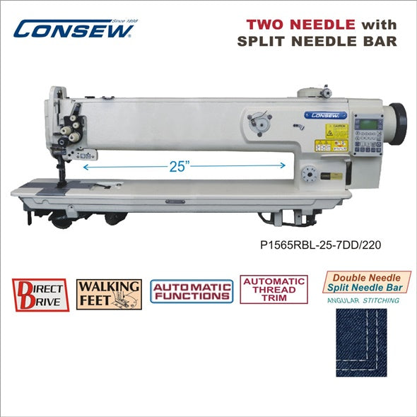 Consew P1565RBL-25-7DD/220
