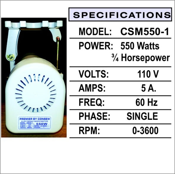 Consew Motor CSM550-1