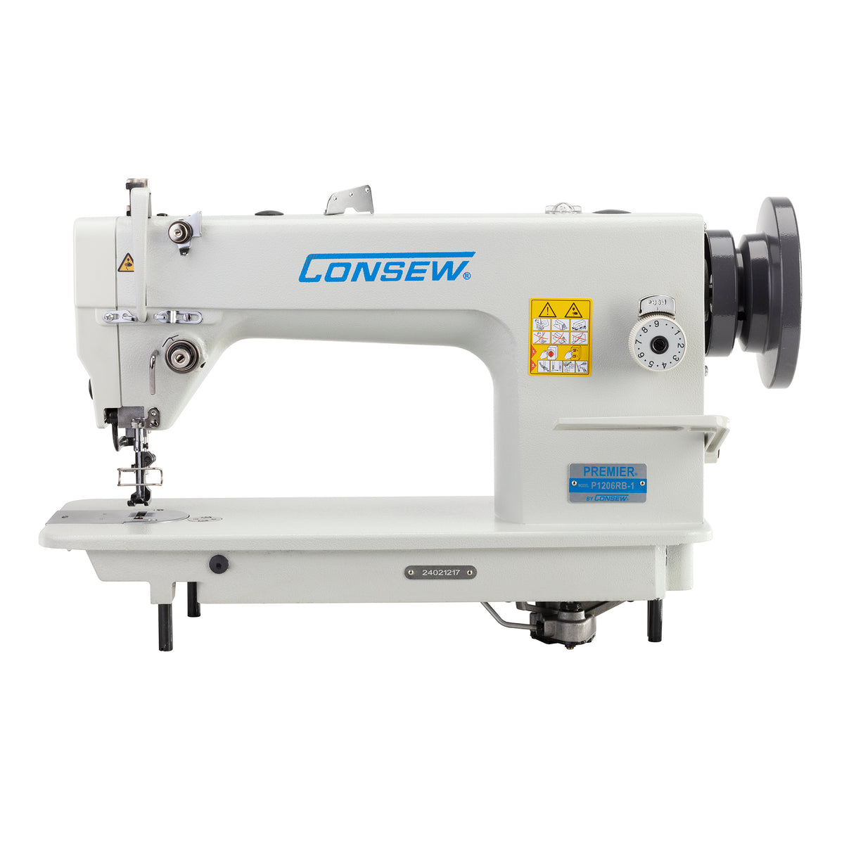 Consew manufacturer photo of the P1206RB-1 industrial walking foot sewing head