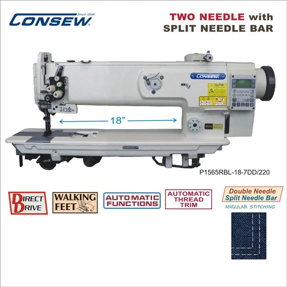Consew P1565RBL-18-7DD/220